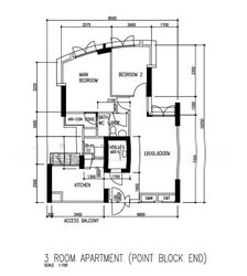Blk 26C Membina Court (Bukit Merah), HDB 3 Rooms #542676791